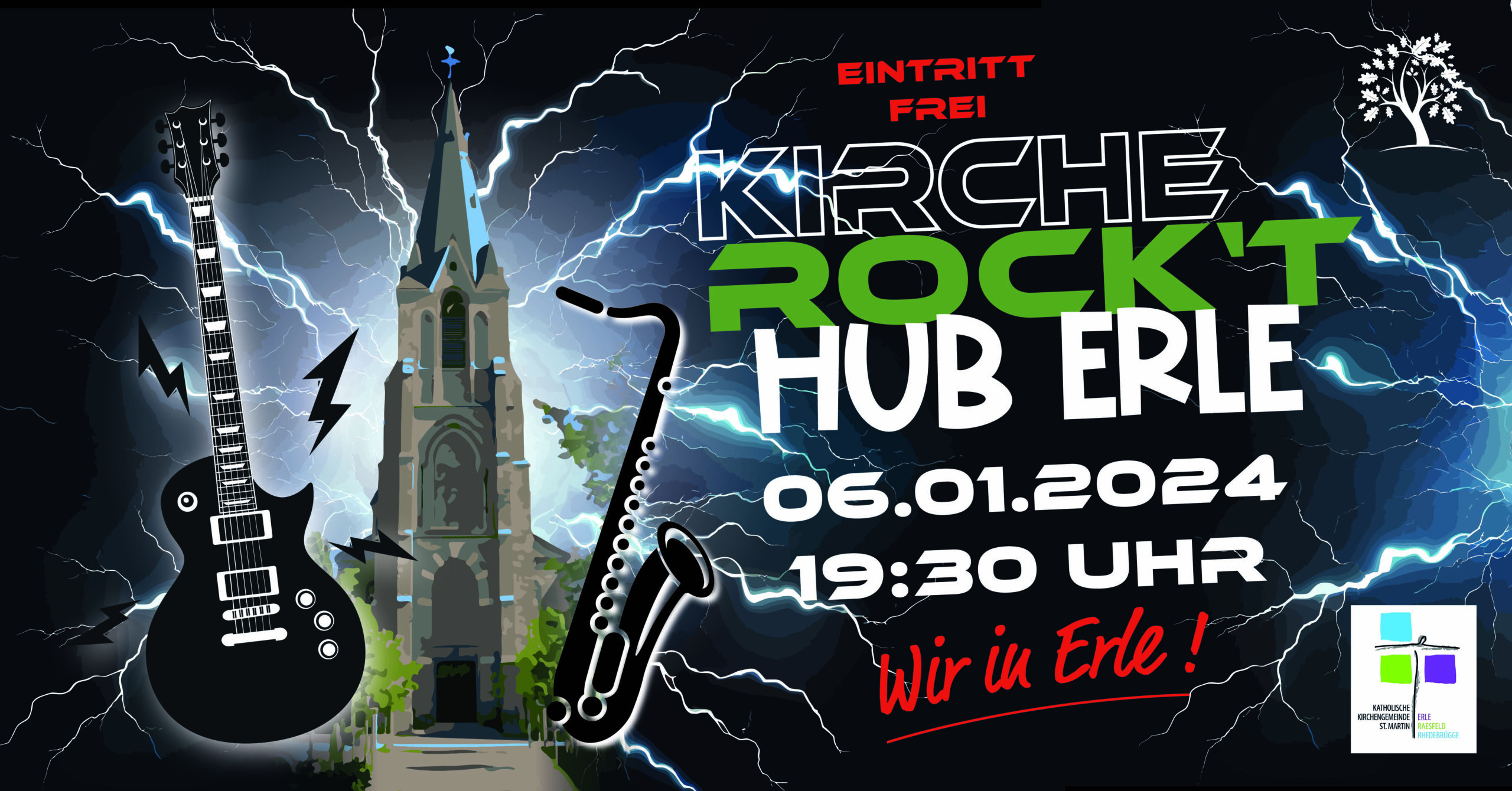 Veranstaltung in Erle: Kirche rockt Hub Erle